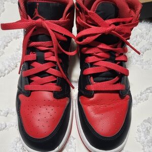 Nike Red and Black Sneakers